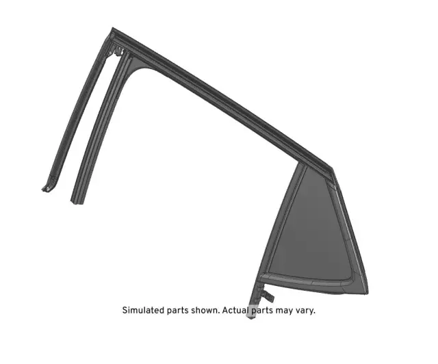 42744022 - : Rear Driver Side Door Window Weatherstrip for Buick: Encore GX Image