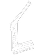 2046305610 - Side Walls: A-Pillar for Mercedes-Benz Image