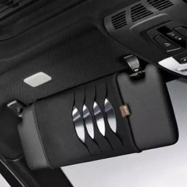 51162219896 - Interior: Glasses And CD/DVD Holder - Modern Line for BMW: 320i, 320i xDrive, 328d, 328d xDrive, 328i, 328i xDrive, 330e, 330i, 330i xDrive, 335i, 335i xDrive, 340i, 340i xDrive, 428i, 428i xDrive, 430i, 430i xDrive, 435i, 435i xDrive, 440i, 440i xDrive, X1 Image