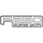 F81Z16720TA - Body: Nameplate for Ford: F-450 Super Duty Image