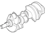 4L3Z6303ARM - Engine: Crankshaft for Ford Image