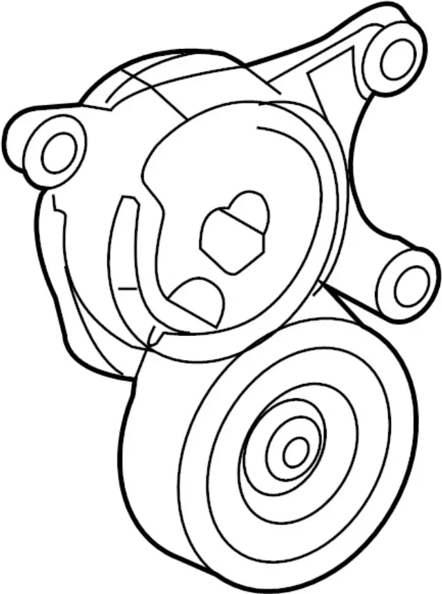 11955HG02C - : Serpentine Tensioner for INFINITI: QX30 Image