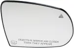 57652 - : Passenger, Plastic Backed, Heated, Blind Spot Indicator for Dorman Image