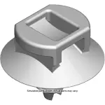 55599112 - : Engine Wiring Harness Clip for GM Image