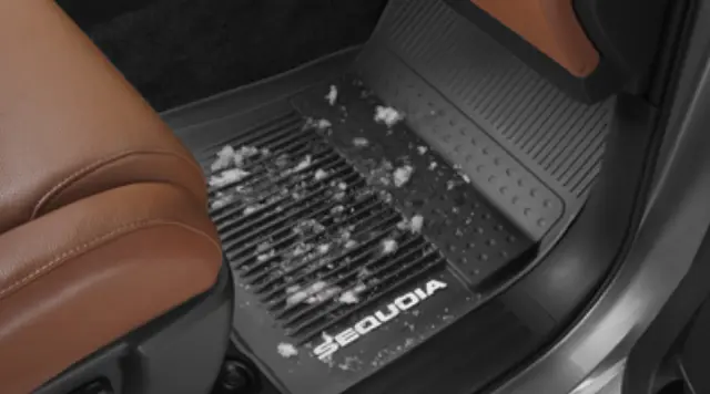 PT9080C16302 - Interior: Floor Liner, All-Weather, Third Row, Black for Toyota Image