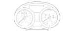 1715406747 - : Instrument Cluster for Mercedes-Benz: SLK280, SLK300 Image