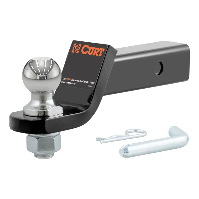 45034 - : Loaded Ball Mount with 1-7/8" Ball (2" Shank, 3,500 lbs., 2" Drop) for CURT Image