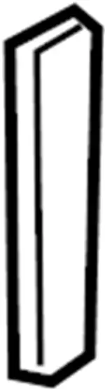 658129FD0A - Body: Radiator Support Inner Seal for INFINITI: QX56 Image