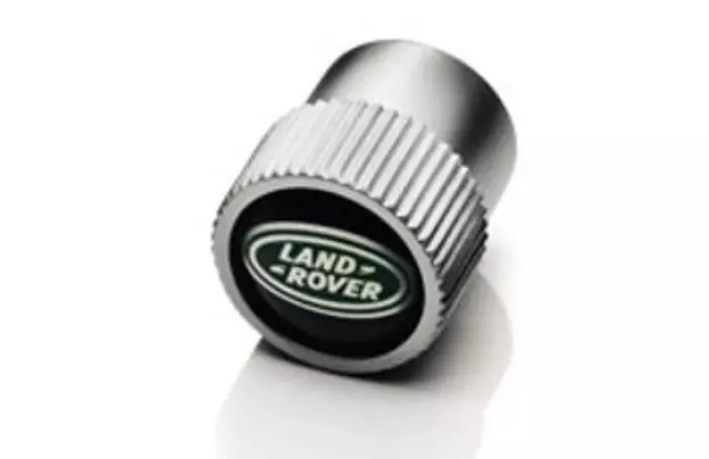 VPLRW0148 - Wheels: Styled Valve Caps - Land Rover for Land Rover: Defender 110, Defender 130, Defender 90, Discovery, Discovery Sport, LR4, Range Rover, Range Rover Evoque, Range Rover Sport, Range Rover Velar Image