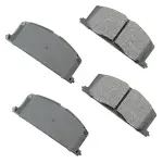 ACT242 - : Akebono ProACT Ultra Premium Ceramic Disc Brake Pad Kit for AKEBONO Image
