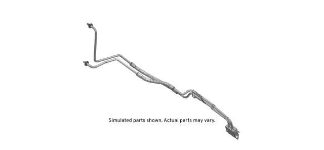 84817131 - : Engine Oil Cooler Line for Chevrolet: Silverado 2500 HD, Silverado 3500 HD, Suburban 3500 HD | GMC: Sierra 2500 HD, Sierra 3500 HD Image