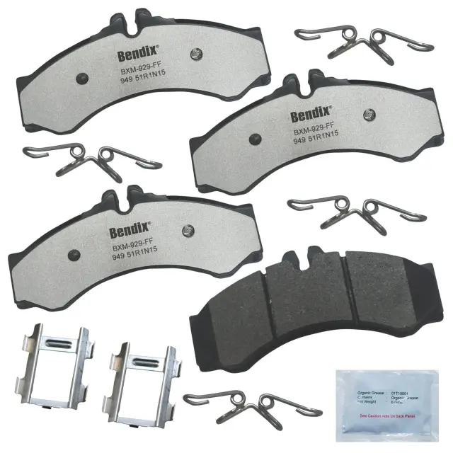 MKD949FM - : BENDIX Fleet MetLok Brake Pad for BENDIX Image