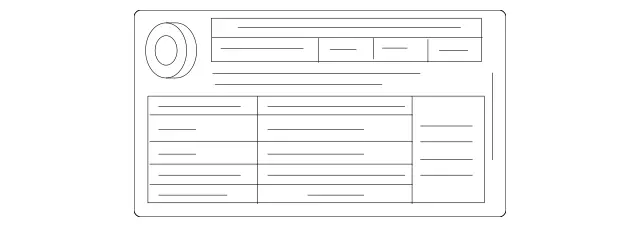 8174204 - Tools and Accessories: Identification Plate for Mercedes-Benz: 180A, 180b, 220a, 300C, 300CD, 350SD, A220, AMG GT, AMG GT 43, AMG GT 53, AMG GT 55, AMG GT 63, AMG GT 63 Pro, AMG GT 63 S, AMG GT 63 S E Performance, AMG GT Black Series, AMG GT C, AMG GT R, AMG GT S, C300, C350e, C400, C43 AMG, C450 AMG, C63 AMG, C63 AMG S, C63 AMG S E Performance, CLA250, CLA35 AMG, CLA45 AMG, CLA45 AMG S, CLE300, CLE450, CLE53 AMG, CLS450, CLS53 AMG, E300, E350, E400, E43 AMG, E450, E53 AMG, E63 AMG S, EQB 250+, EQB 300, EQB 350, EQE 350, EQE 350 SUV, EQE 350+, EQE 350+ SUV, EQE 500, EQE 500 SUV, EQE AMG, EQE AMG SUV, EQS 450, EQS 450 SUV, EQS 450+, EQS 450+ SUV, EQS 580, EQS 580 SUV, EQS AMG, GLA250, GLA35 AMG, GLA45 AMG, GLB250, GLB35 AMG, GLC300, GLC350e, GLC43 AMG, GLC63 AMG, GLC63 AMG S, GLC63 AMG S E Performance, GLE350, GLE450, GLE450e, GLE53 AMG, GLE580, GLE63 AMG S, GLS450, GLS580, GLS63 AMG, Maybach EQS 680 SUV, Maybach GLS600, Maybach S550, Maybach S560, Maybach S580, Maybach S600, Maybach S650, Maybach S680, S450, S500, S550, S550e, S560, S580, S580e, S600, S63 AMG, S63 AMG E Performance, S65 AMG, SL400, SL43 AMG, SL450, SL55 AMG, SL550, SL63 AMG, SL63 AMG S E Performance, SL65 AMG, SLC300, SLC43 AMG, SLK250, SLK300, SLK350, SLK55 AMG Image image