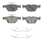 OEX1808 - : OEX Rear Disc Brake Pad Set Premium Ceramic for WAGNER BRAKE Image