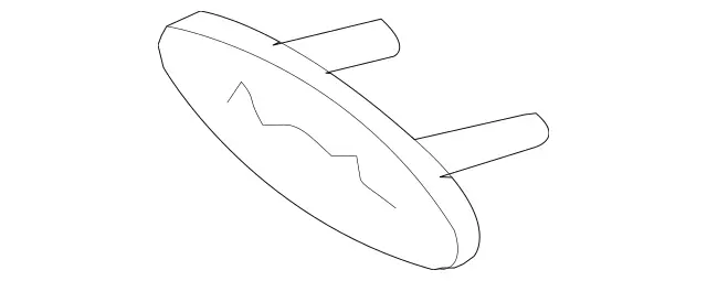 22181002697K71 - Body: Emblem for Mercedes-Benz Image