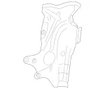 2047234108 - : Cover, Door Lock for Mercedes-Benz Image
