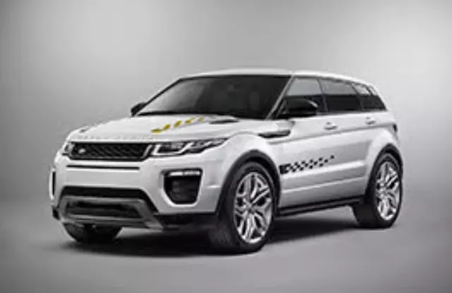 VPLVB0224GAW - Exterior: Vehicle Decals, Number One, Bonnet, Gold for Land Rover: Range Rover Evoque Image