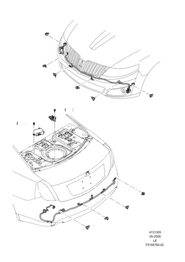 EM2Z15K859ABPTM - Body: Parking Aid Sensor for Ford Image