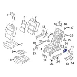 LB5Z7861749AU - Body: Track Cover for Ford: Explorer, Police Interceptor Utility | Lincoln: Aviator Image