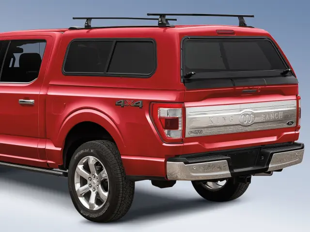 VML3Z99501A42PN - Exterior: Oxford White Cabhigh Sport Bed Cap With Roof for Ford Image