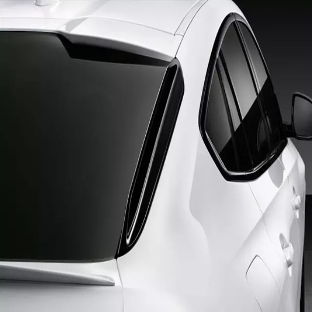 BMW OEM M PERFORMANCE REAR FINS SET IN HIGH-GLOSS BLACK - BMW (51-19-2-460-601)