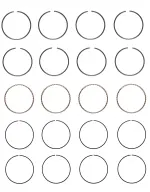 S34454STD - : Engine Piston Ring Set for Enginetech Image