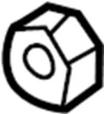 122100111 - : Run Channel Nut for INFINITI: G20 Image