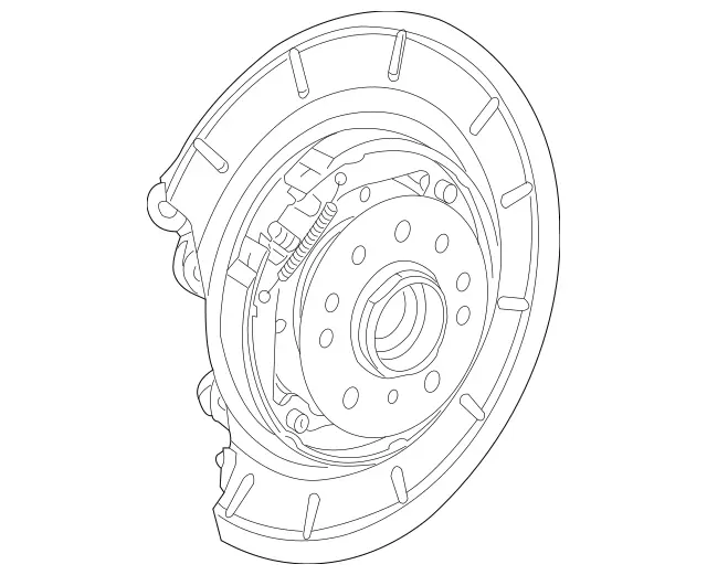 1643501208 - Brakes: Knuckle Assembly for Mercedes-Benz Image