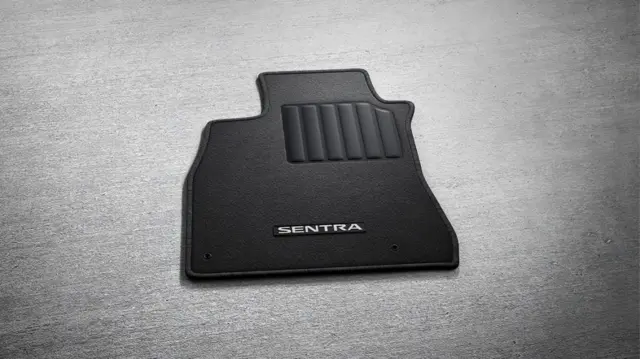 T99E26LB0A - Interior: Floor Mats, Carpet - Black for Nissan: Sentra Image