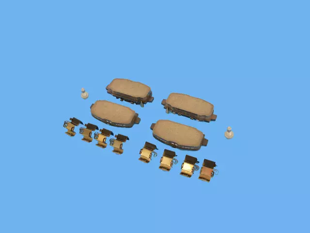 Rear Disc Brake Pad Kit - Mopar (68353597AD)