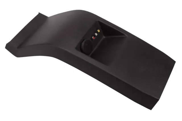 Jet Black Front Floor Console Trim Plate - GM (20847493)