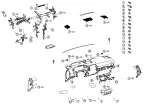 9011908D53 - : Instrument Panel Reinforcement Bolt for Toyota Image