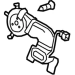 AE9Z19N550A - Body: Blower for Lincoln: MKT Image