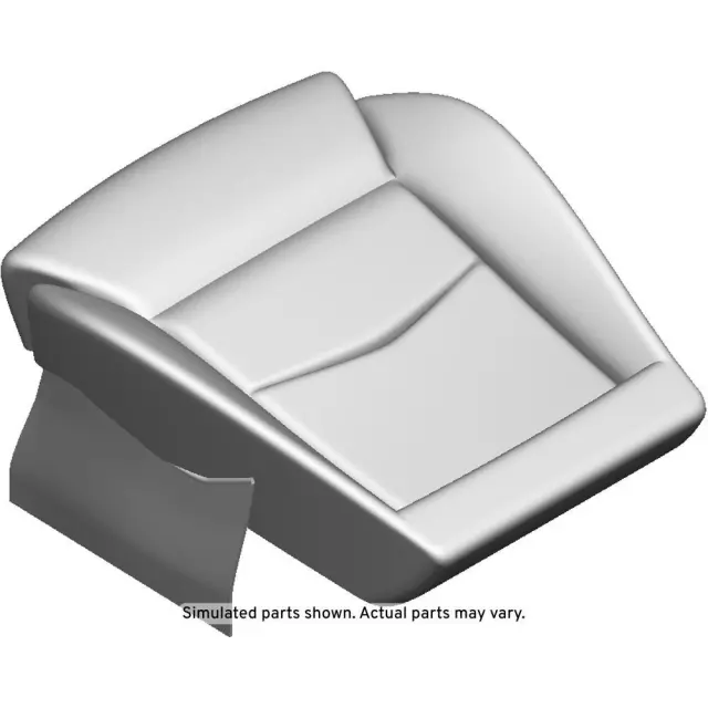 84396159 - : Plum Front Passenger Side Seat Cushion Cover for Cadillac: XT5 Image