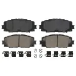 ZD1184A - : QuickStop Front Disc Brake Pad Set Ceramic for WAGNER BRAKE Image