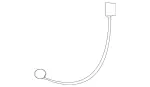 8304731 - HVAC: Cable for Mercedes-Benz Image