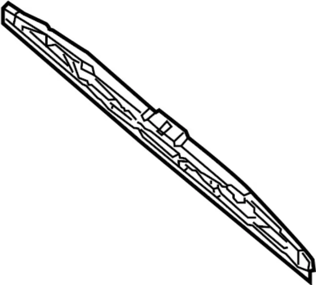 B88YUWT22JNW - Body: Value Advantageâ„¢ BLADE ASSY - WINTER WS WIPER for INFINITI: G35, QX4, QX56 Image