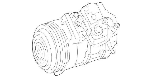 8303002 - : Refrigerant Compressor for Mercedes-Benz Image