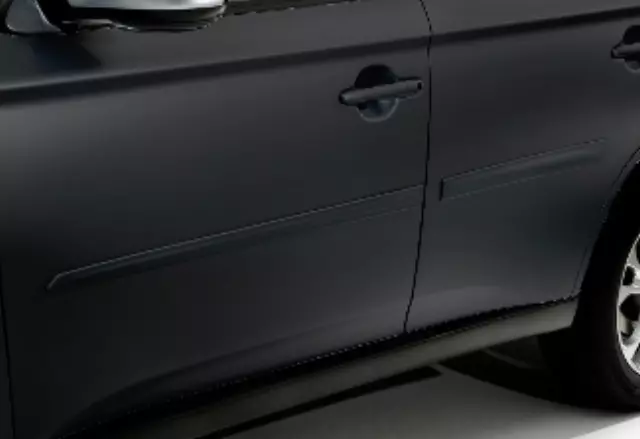 MZ314658 - Exterior: Body Side Moldings - Labrador Black for Mitsubishi Image