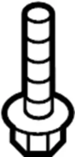 11298AH000 - Engine: Rear Cross-member Bolt for Infiniti Image