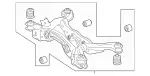 1773503402 - Suspension: Suspension Cross-member for Mercedes-Benz Image