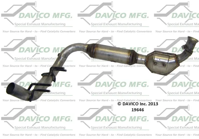 19646 - : Direct Fit Catalytic Converter for DAVICO CONVERTERS Image