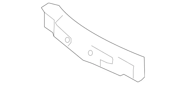 2198852537 - Body: Energy Absorber for Mercedes-Benz Image