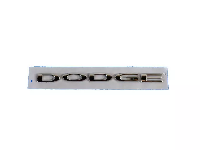 68254140AA - Exterior Ornamentation: Dodge Nameplate for Mopar Image