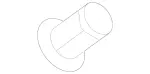 9908759 - Rear Seat: Hex. Blind Clinch Nut for Mercedes-Benz: 180b, B Electric Drive, B250e, CLA250, EQB 250+, EQB 300, EQB 350, EQE 350 SUV, EQE 350+ SUV, EQE 500 SUV, EQE AMG SUV, EQS 450, EQS 450 SUV, EQS 450+, EQS 450+ SUV, EQS 580, EQS 580 SUV, EQS AMG, GLA250, GLA35 AMG, GLA45 AMG, GLB250, GLB35 AMG, Maybach EQS 680 SUV Image
