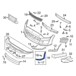 KR3Z17626AB - : Fog Light Trim for Ford: Mustang Image
