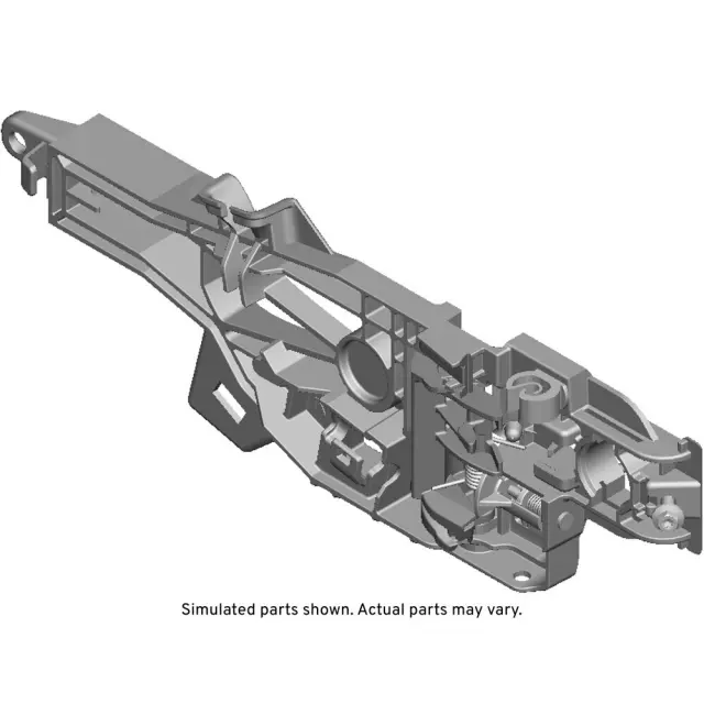 13592460 - : Passenger Side Rear Door Outside Handle Bracket for Cadillac: Escalade, Escalade ESV | Chevrolet: Suburban, Tahoe | GMC: Yukon, Yukon XL Image