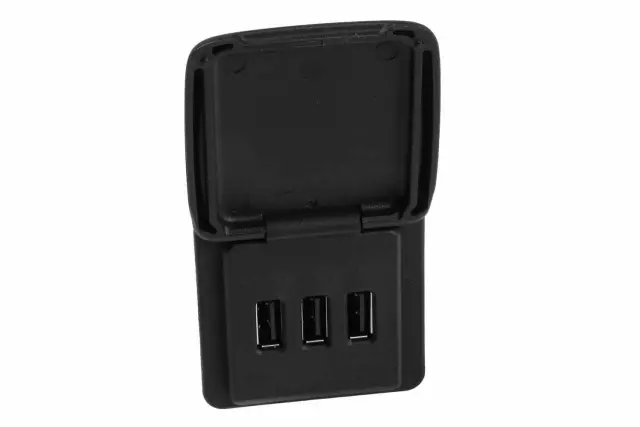 Jet Black Multimedia Receptacle - GM (13581217)