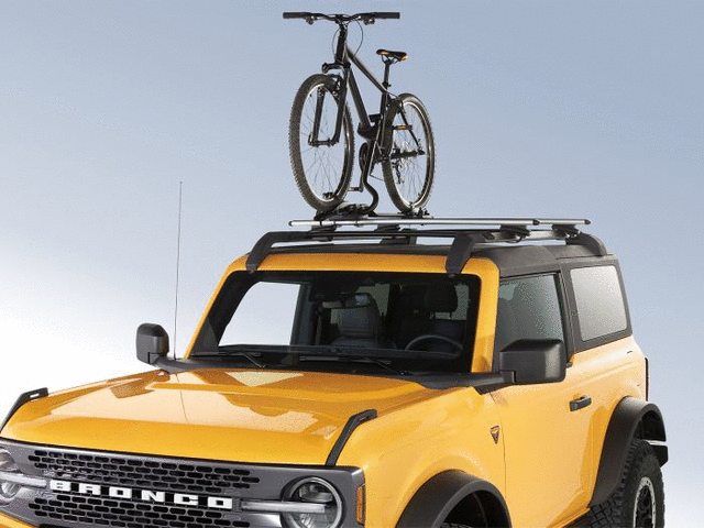 VM2DZ7855100H - : Bike Carrier W/Lock Premium - Roof Mounted for Ford: Bronco, Escape Image