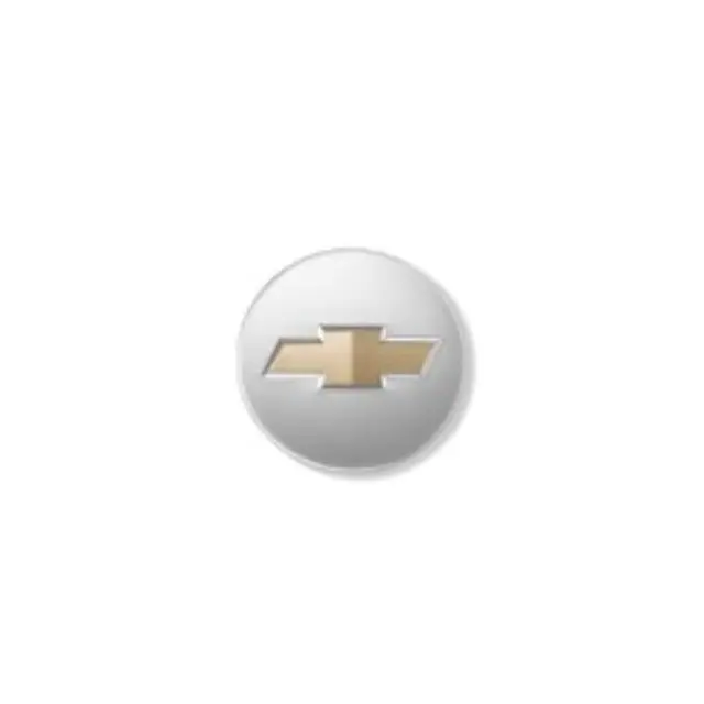 20997899 - : Button Style Center Cap with Bowtie Logo for Chevrolet: Blazer, Colorado, Equinox, Equinox EV, Traverse Image